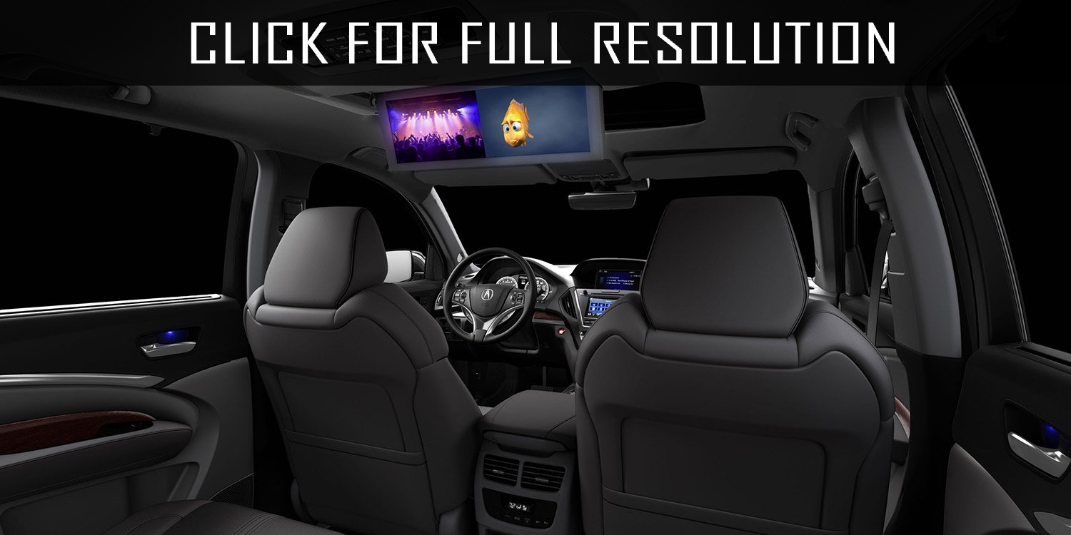 Acura Mdx Entertainment Package
