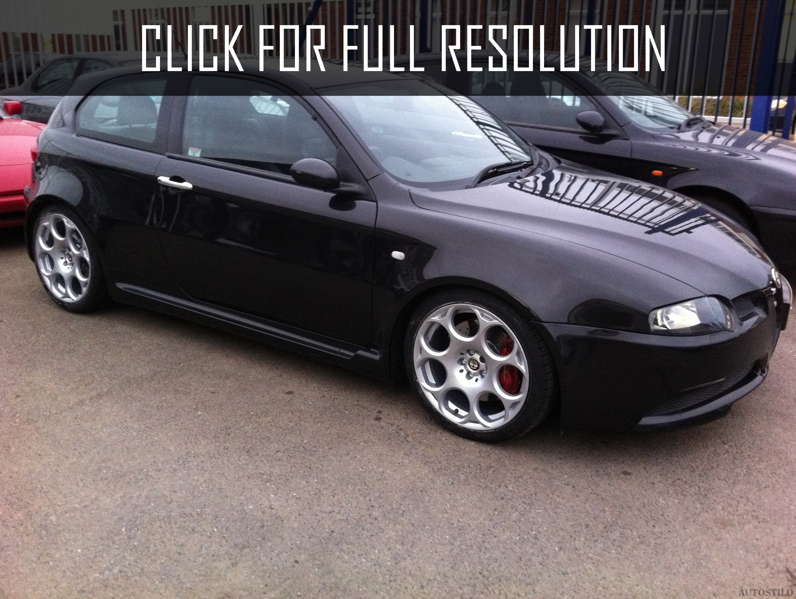 Alfa Romeo 147 Black