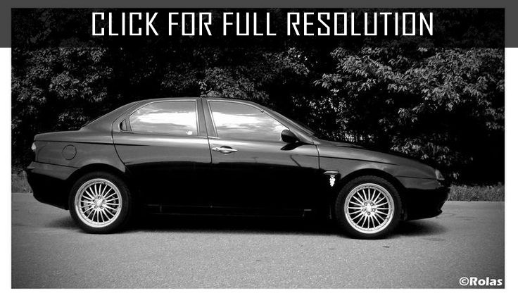 Alfa Romeo 156 Black
