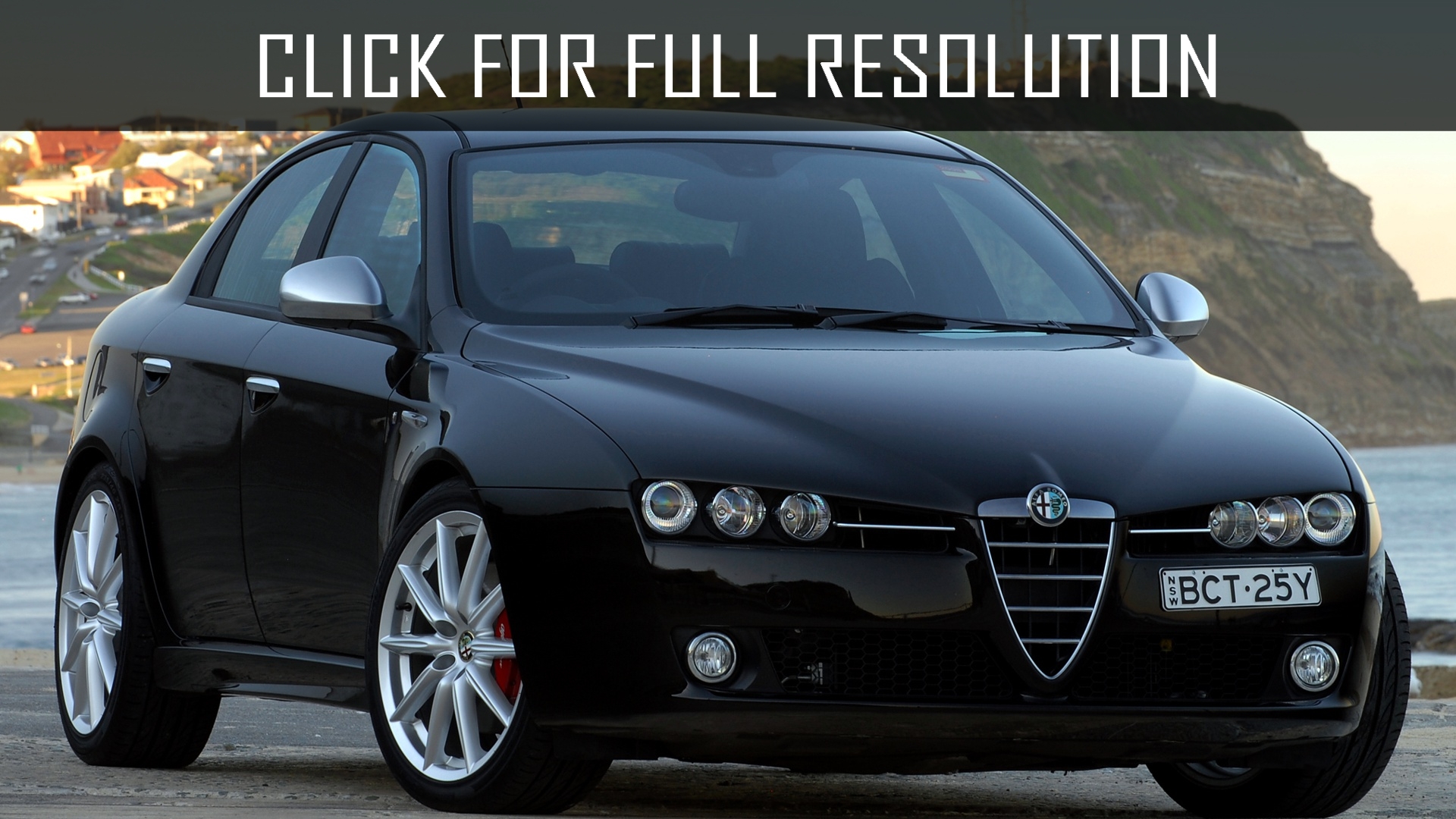 Alfa Romeo 159 Black