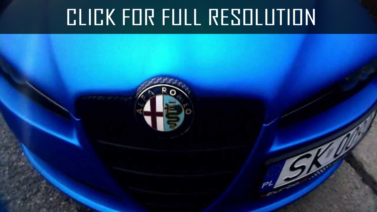 Alfa Romeo 159 Blue