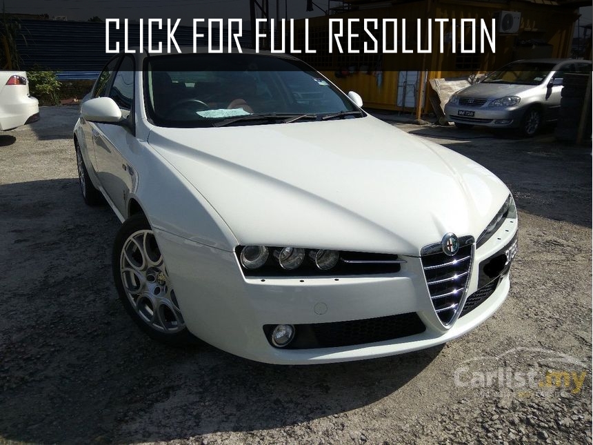 Alfa Romeo 159 White