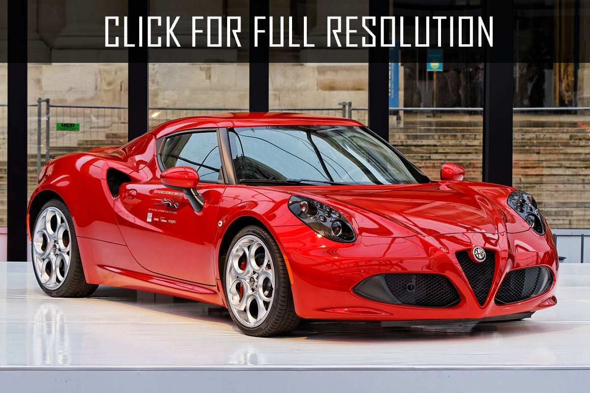 Alfa Romeo 4c Concept