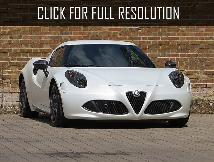 Alfa Romeo 4c White