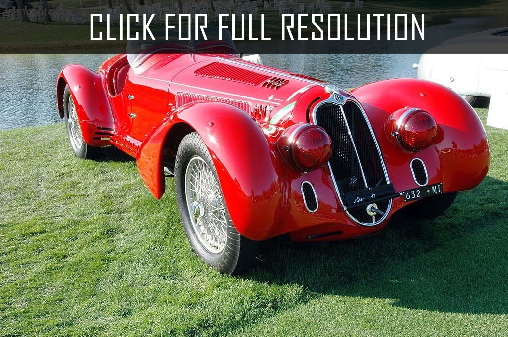 Alfa Romeo 8c 2900 Mille Miglia