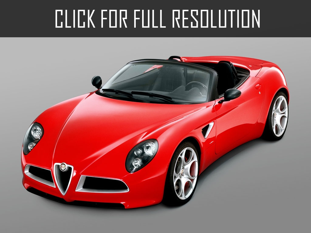 Alfa Romeo 8c Concept