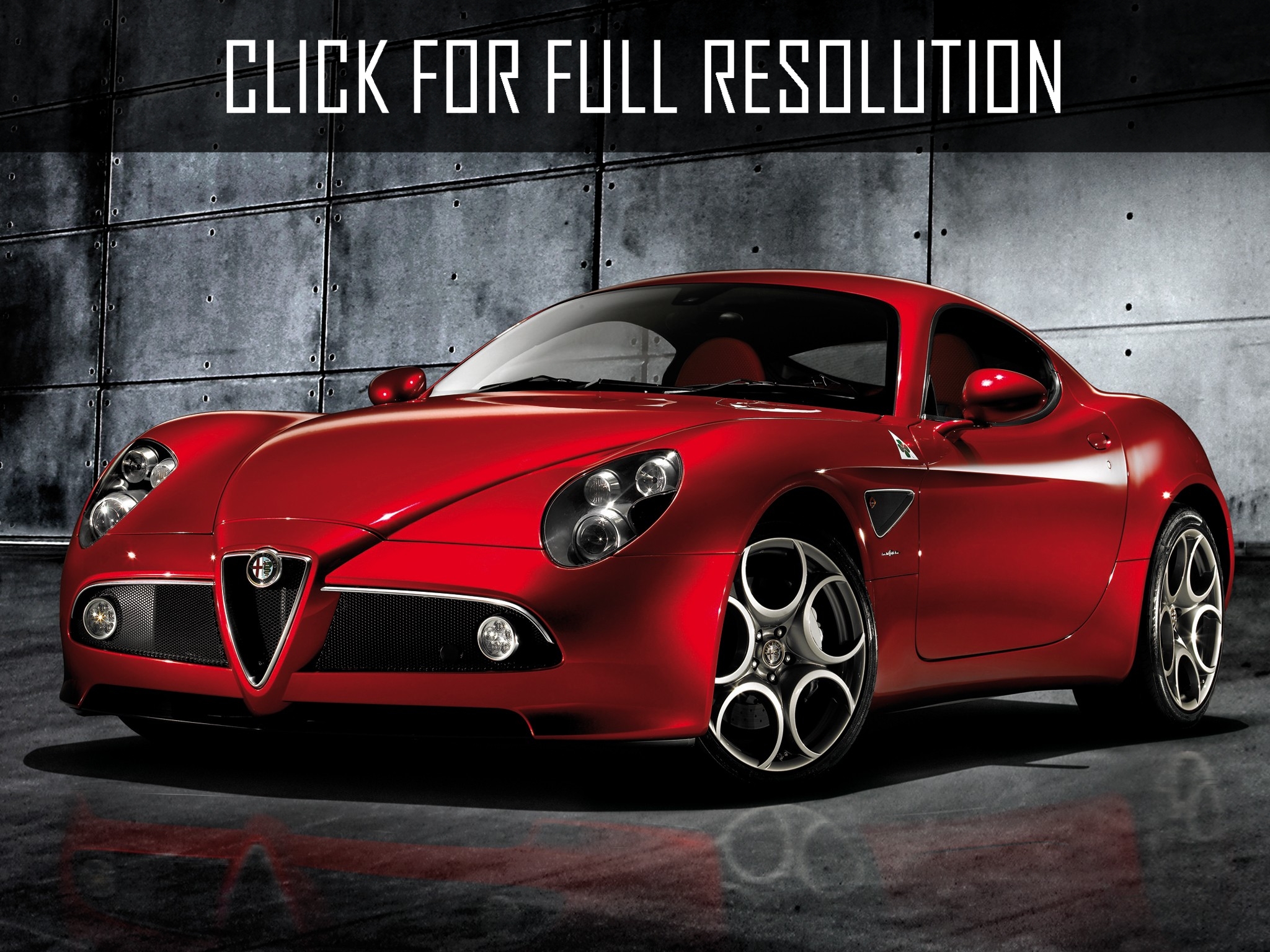 Alfa Romeo 8c Concept