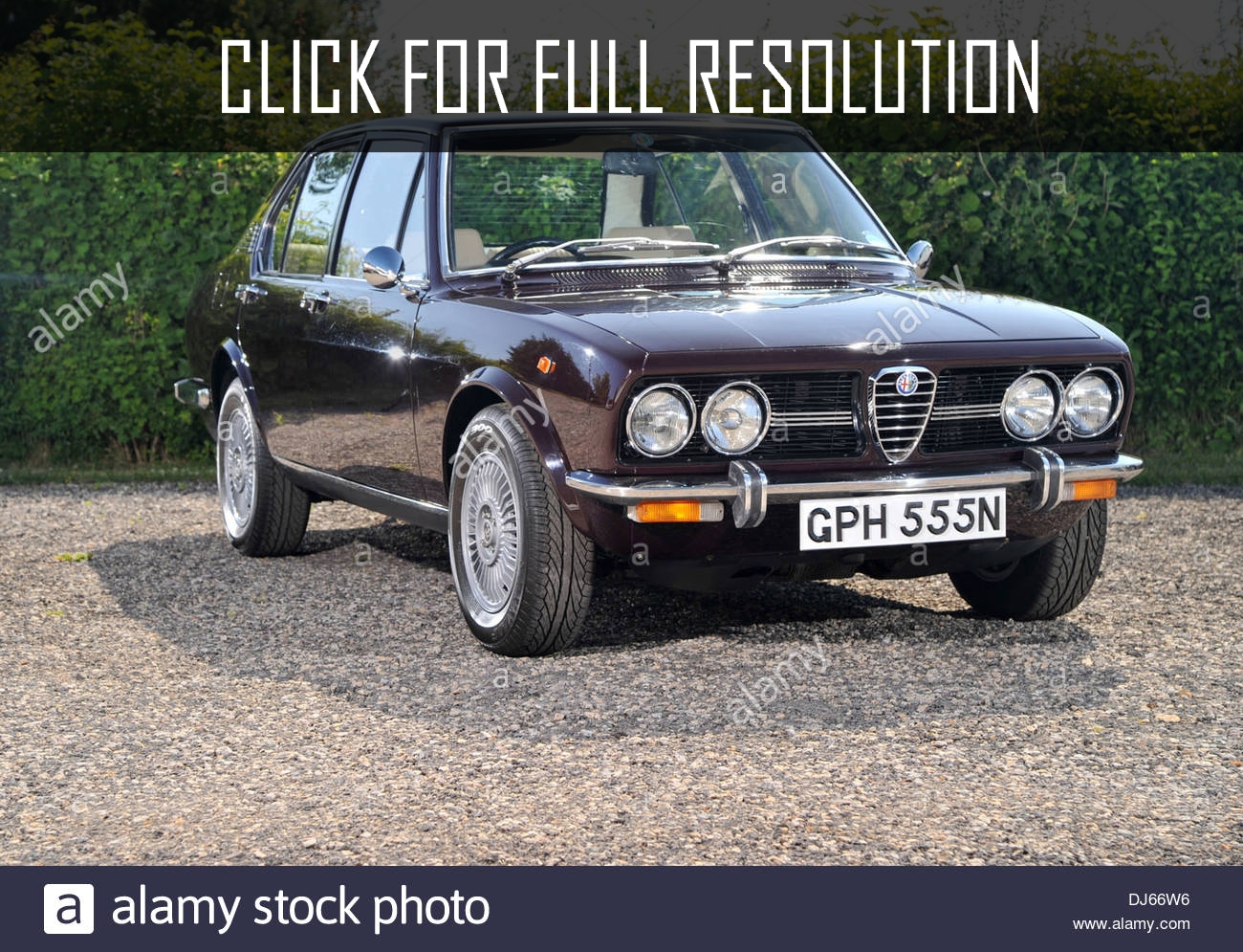 Alfa Romeo Alfetta Saloon