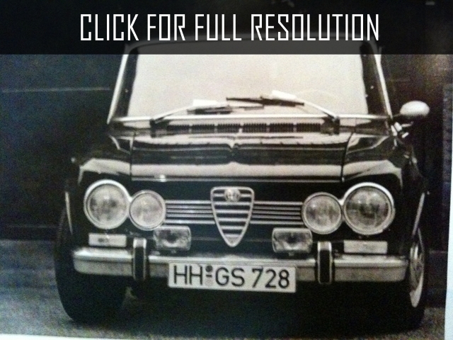 Alfa Romeo Giulietta 1970
