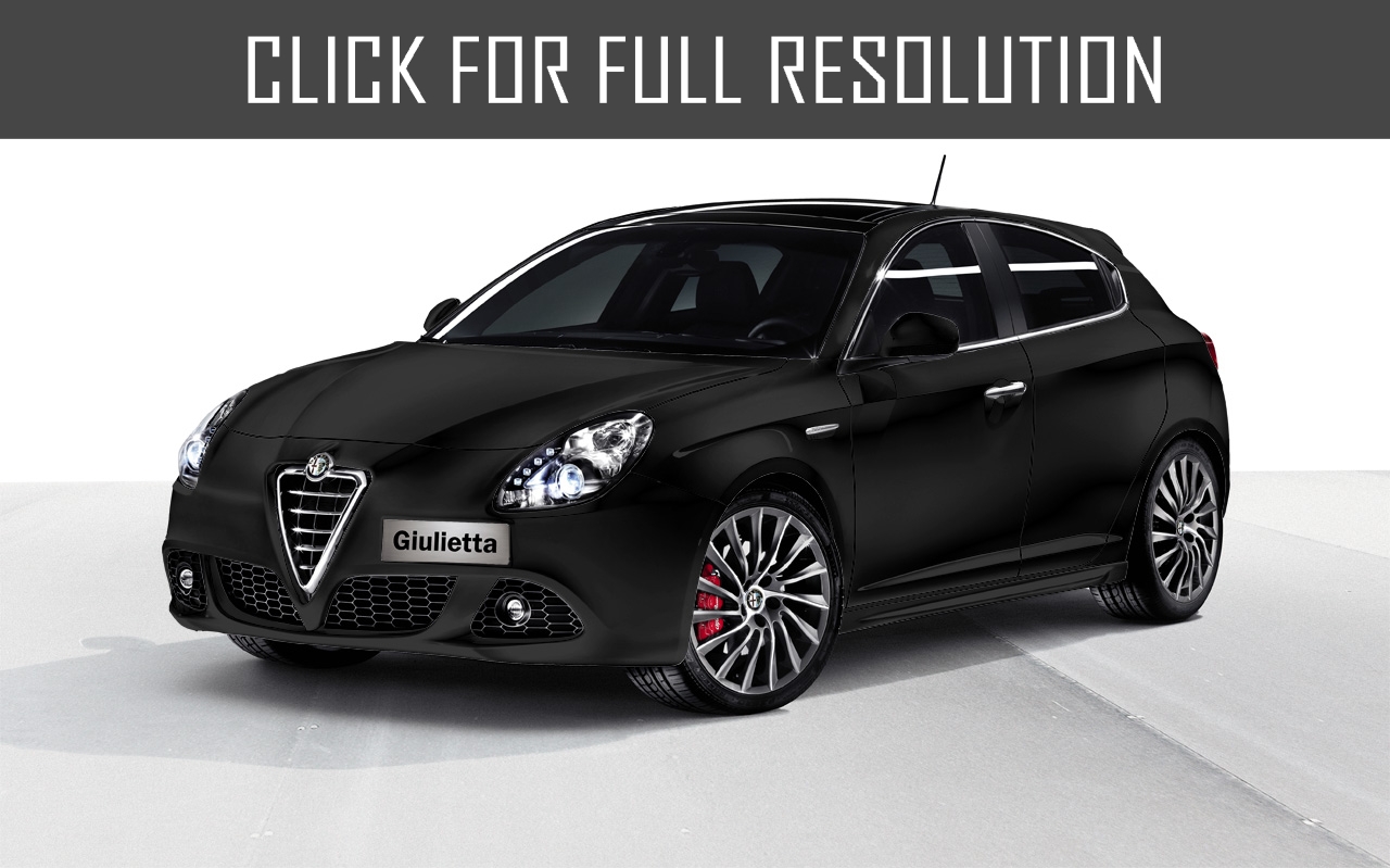 Alfa Romeo Giulietta Black