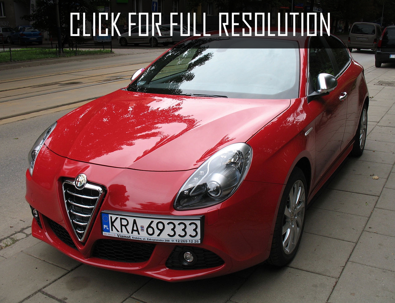 Alfa Romeo Giulietta Red