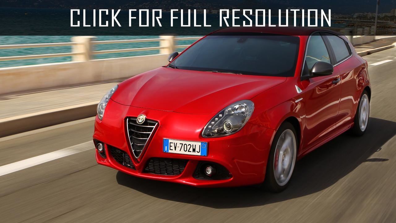 Alfa Romeo Giulietta Red