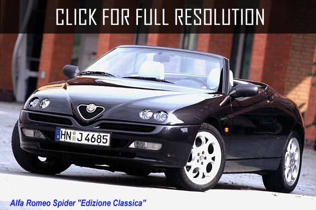 Alfa Romeo Spider 2001