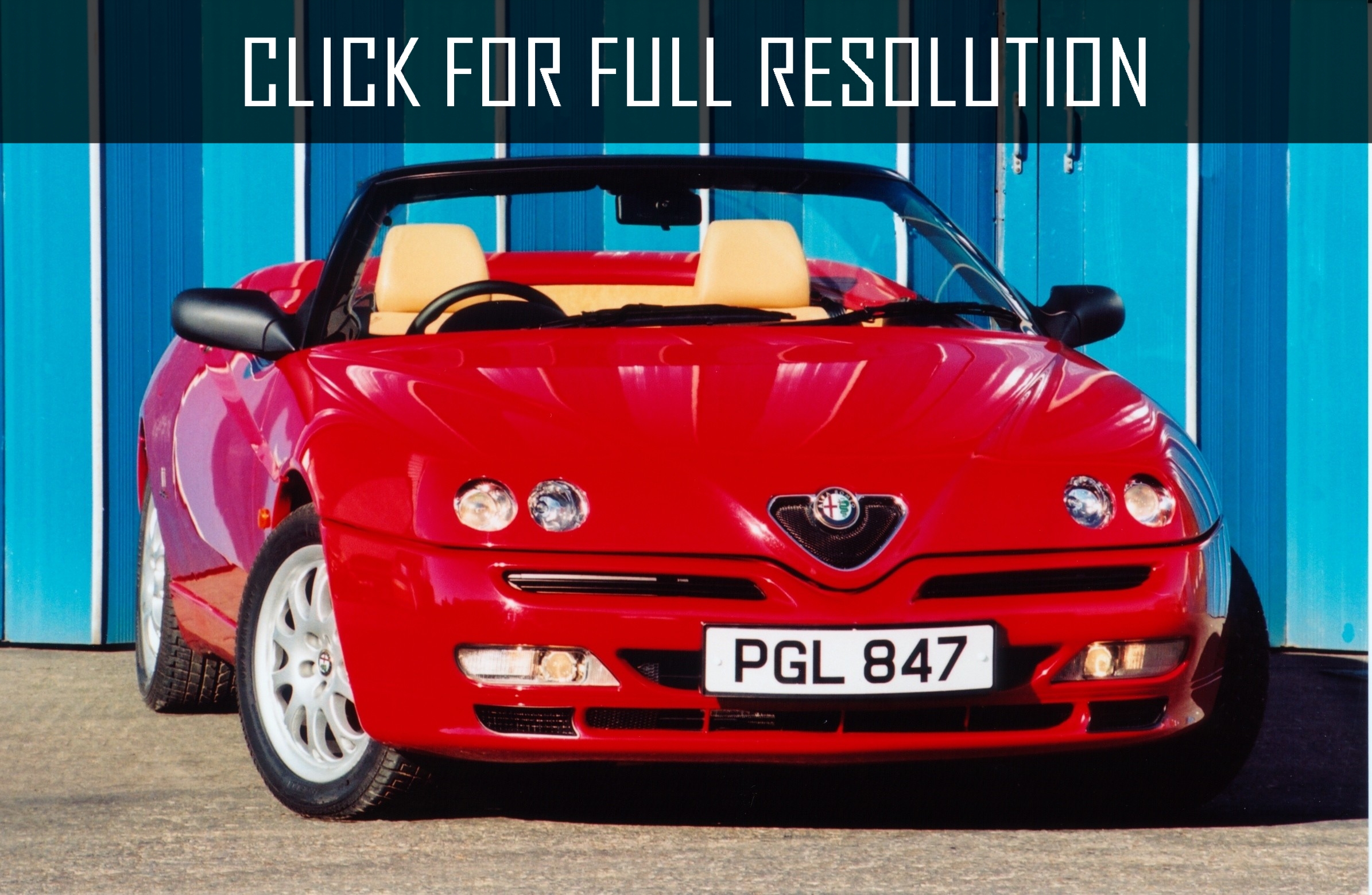 Alfa Romeo Spider V6