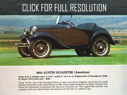 American Austin Roadster