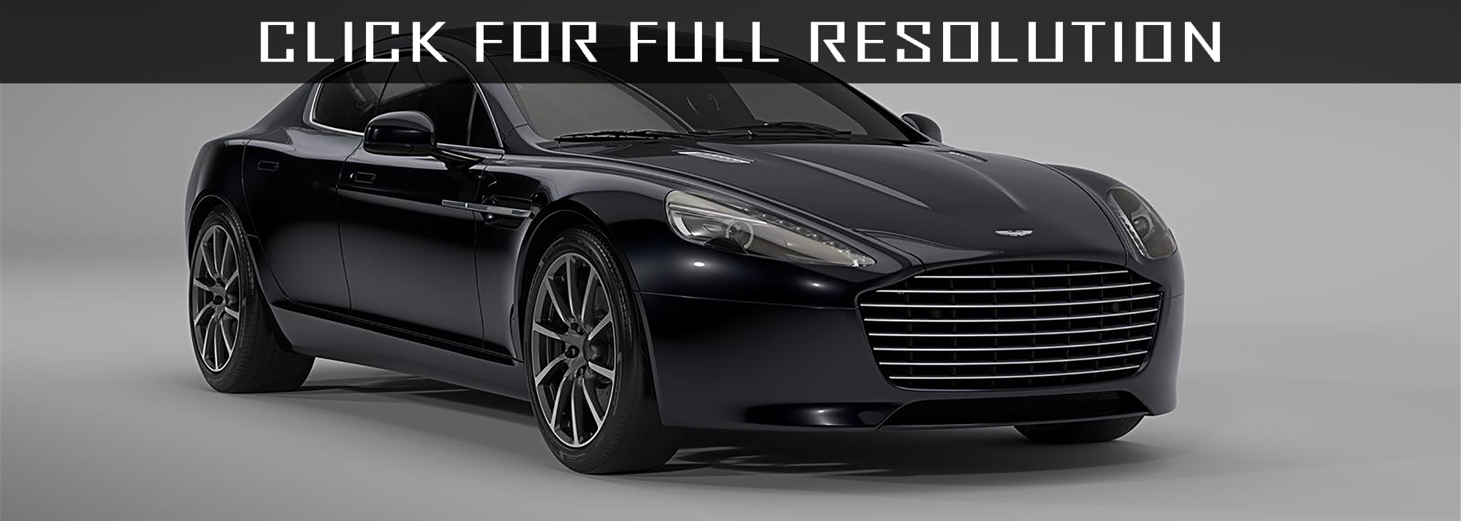 Aston Martin Rapide S Black