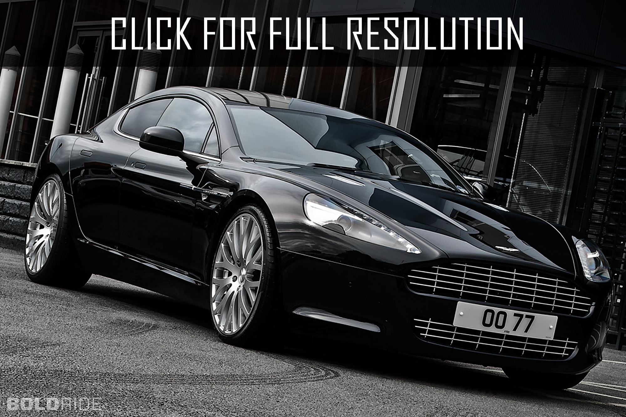 Aston Martin Rapide S Black