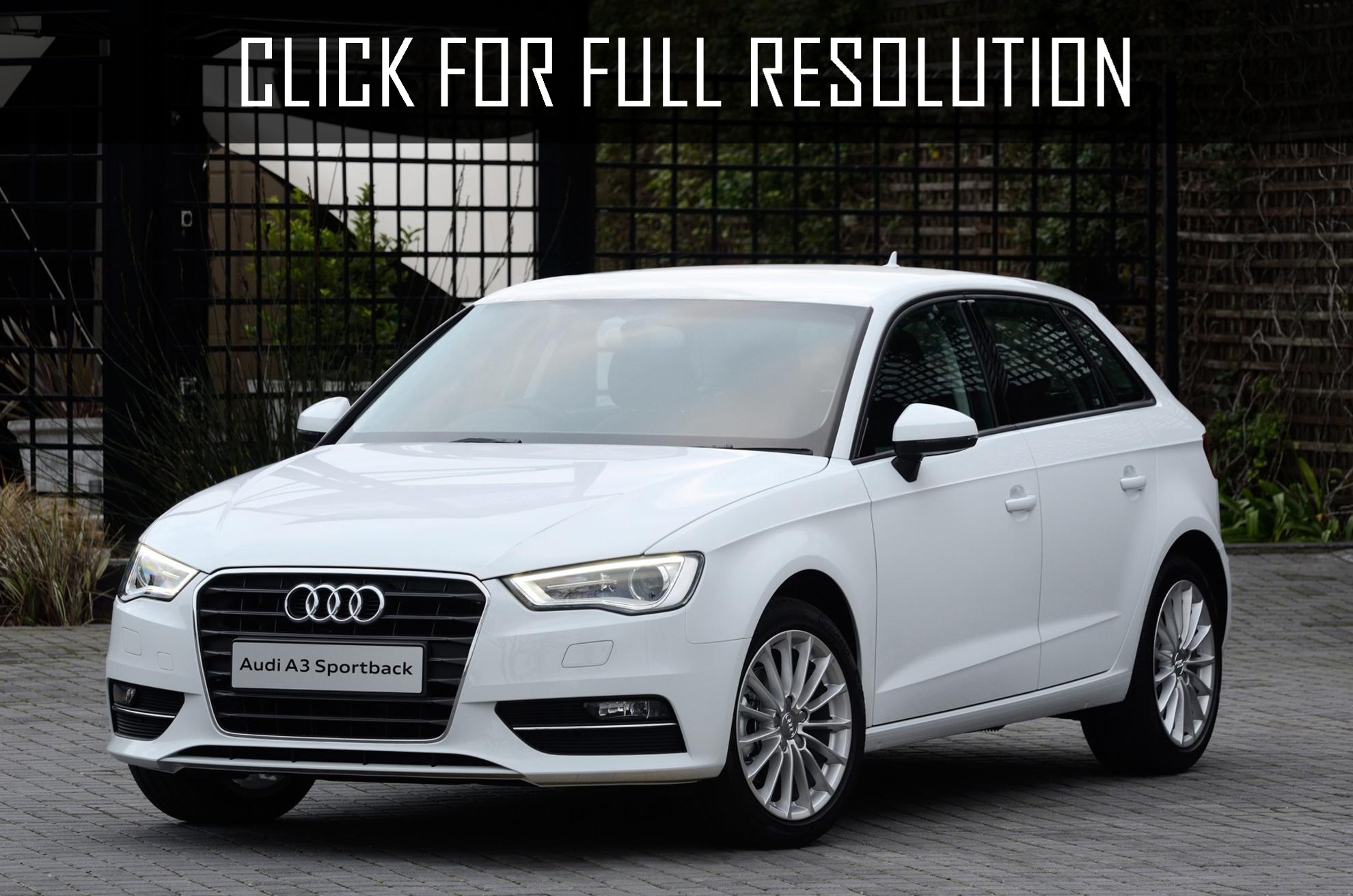 Audi A3 White amazing photo gallery, some information and