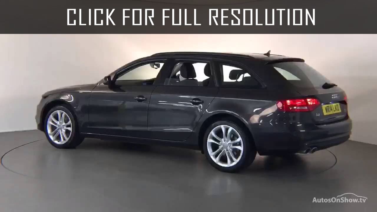 Audi A4 Avant 2014