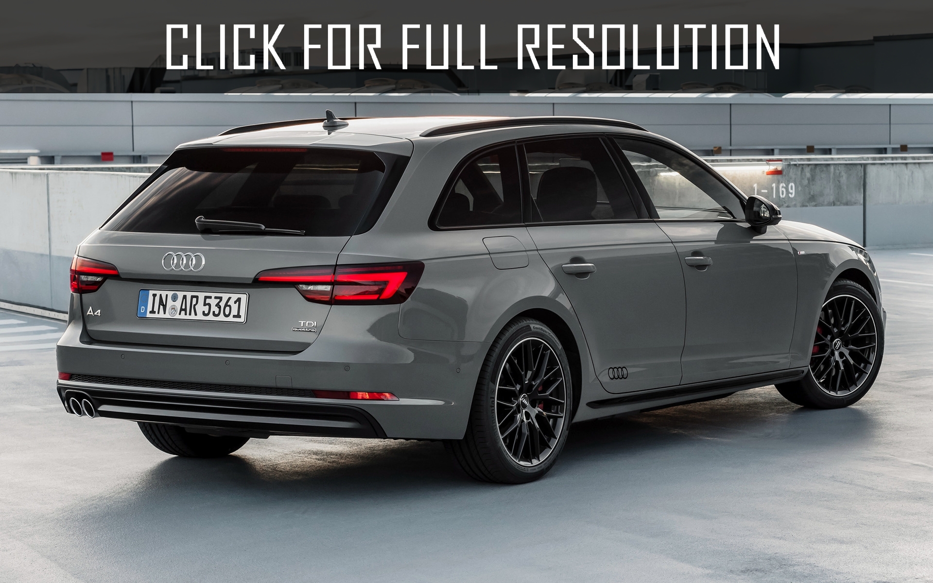 Audi A4 Avant Black Edition amazing photo gallery, some information