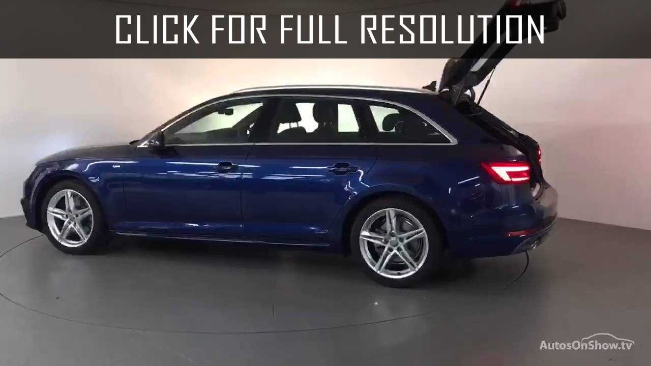 Audi A4 Blue