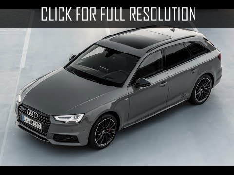 Audi A4 Estate Black Edition