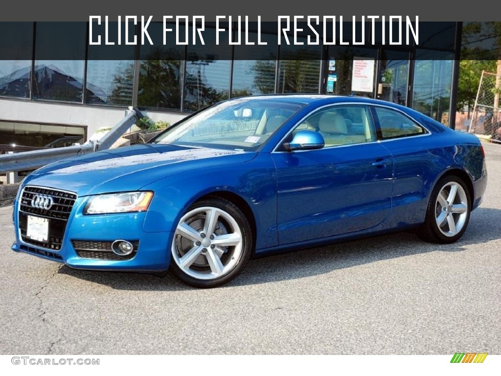 Audi A5 Blue
