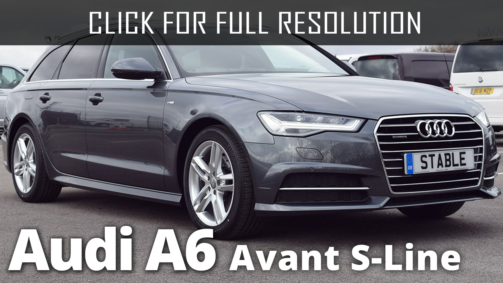 Audi A6 Avant S Line