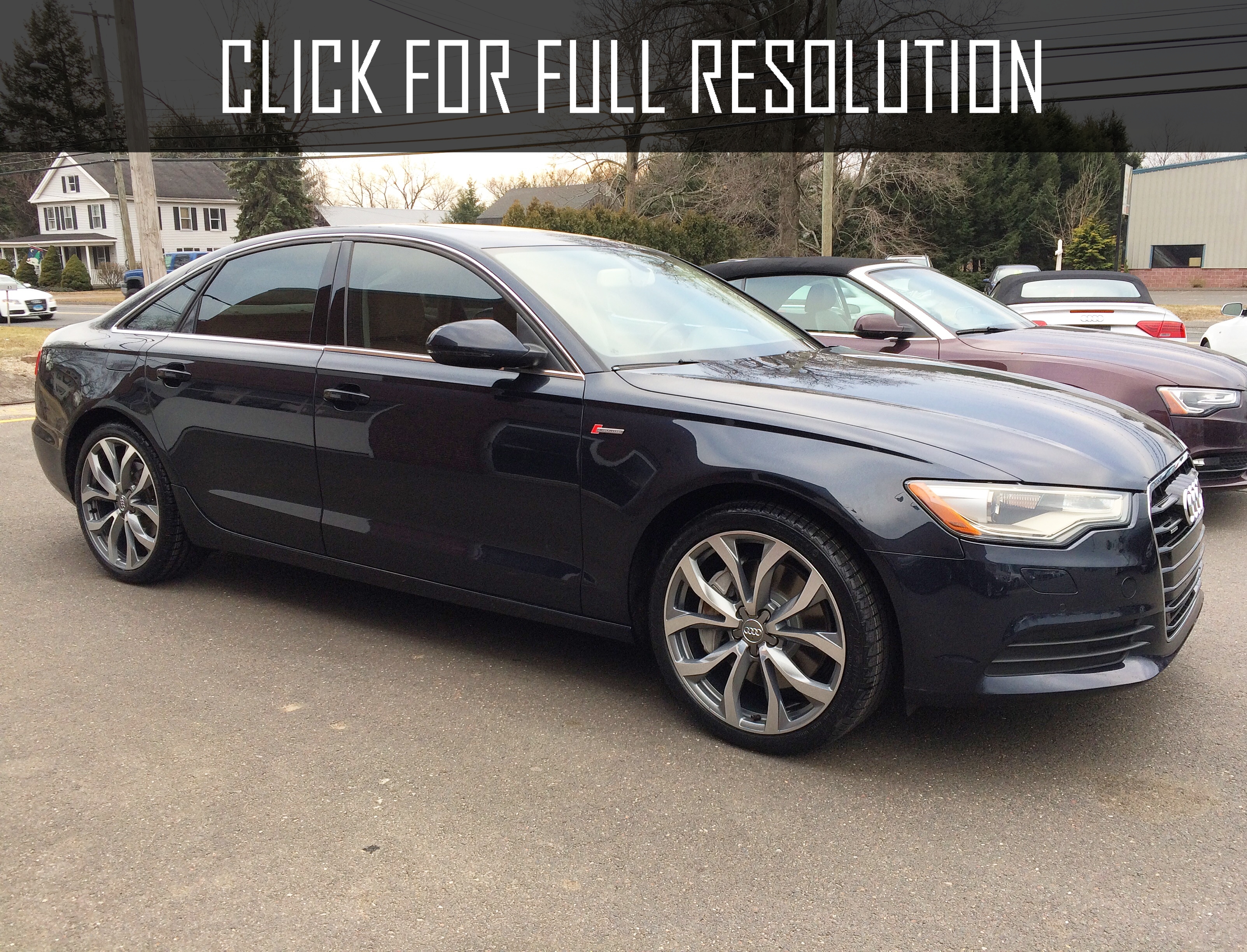 Audi A6 Moonlight Blue