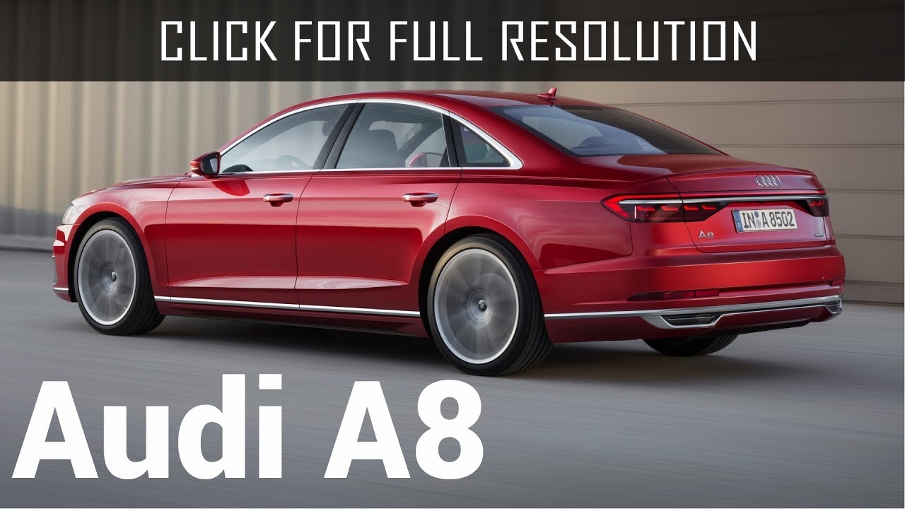 Audi A8 Red