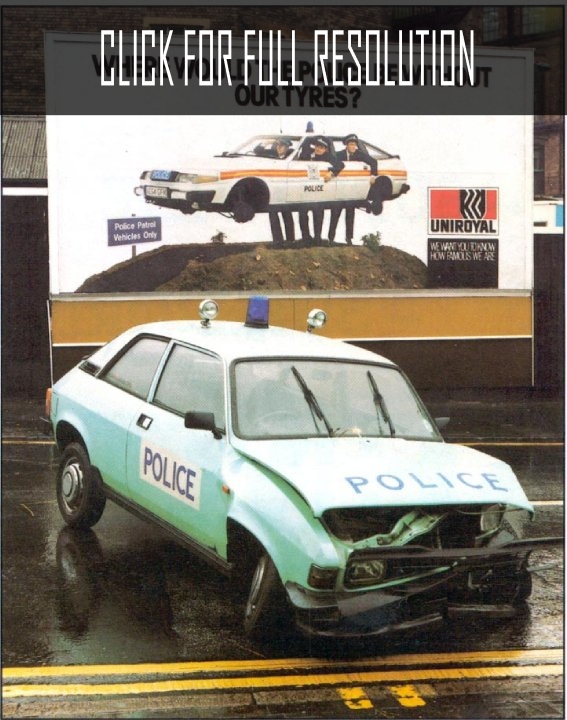 Austin Allegro Police Car