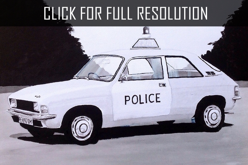 Austin Allegro Police Car