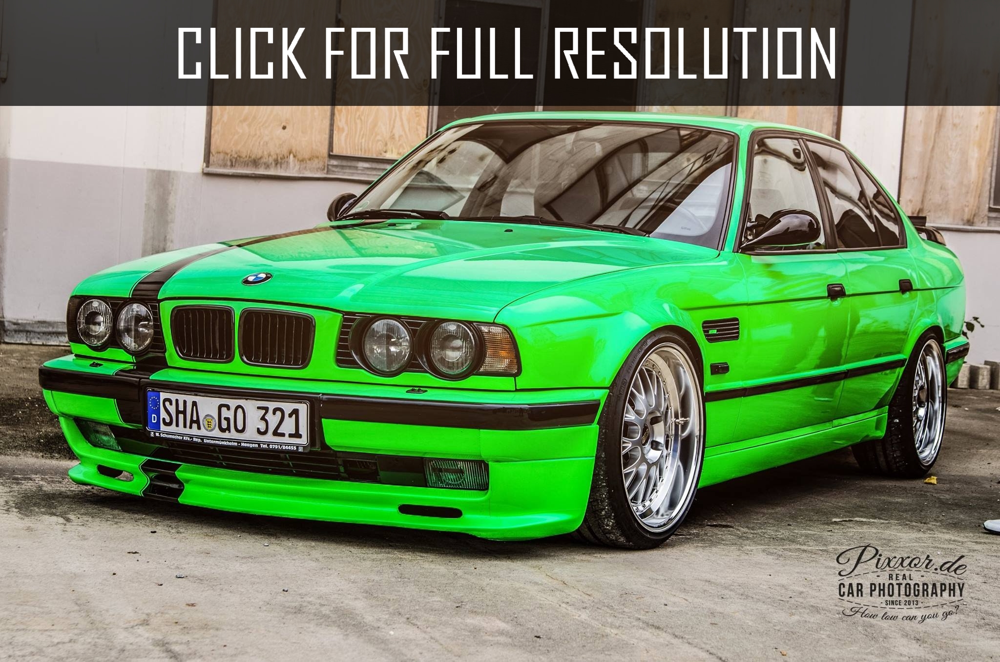 Bmw E34 Green