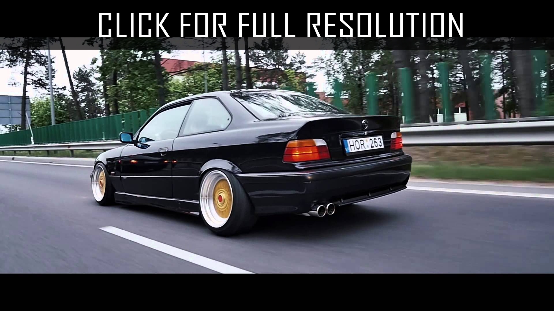 Bmw E36 Stance