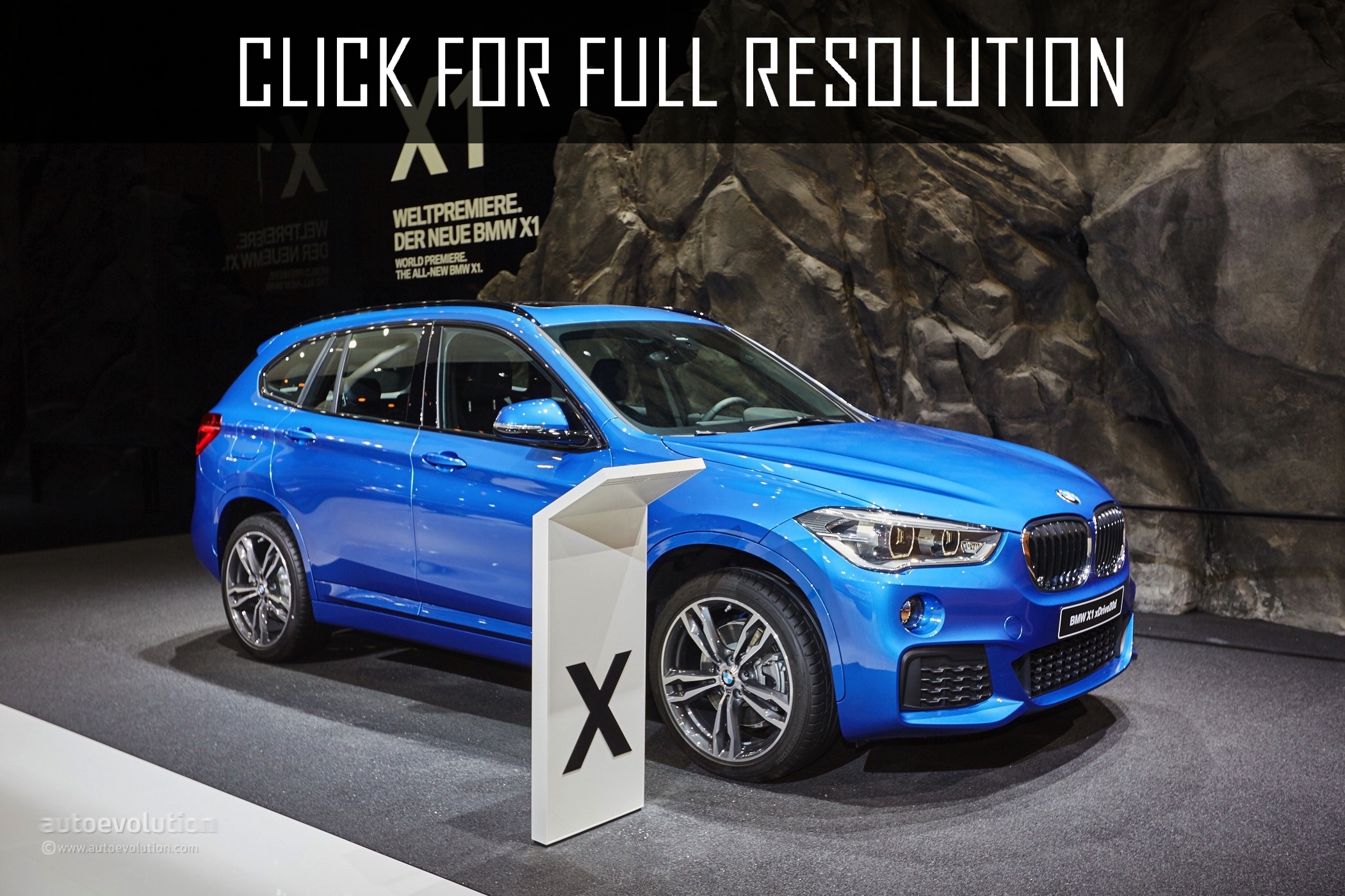 Bmw X1 Blue