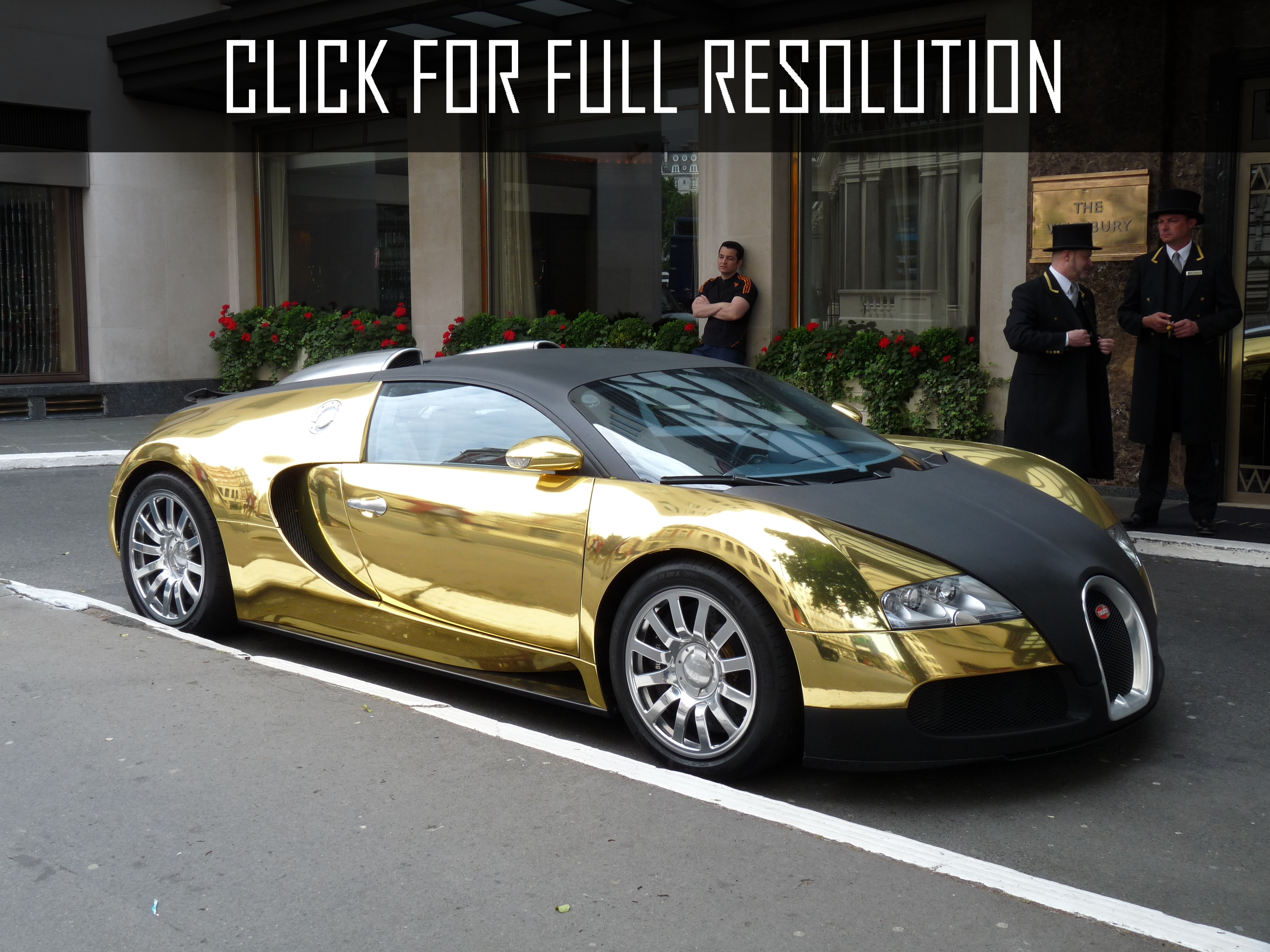 Bugatti Veyron Gold