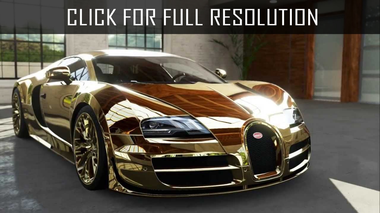 Bugatti Veyron Gold