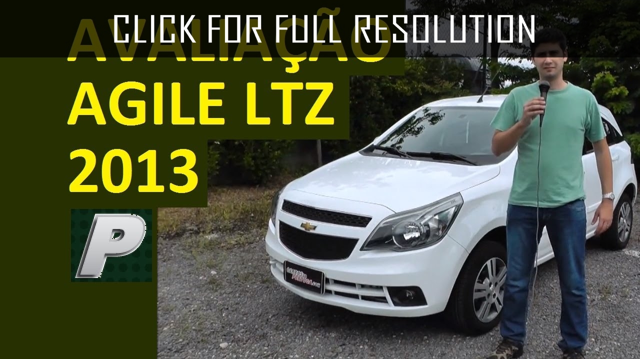 Chevrolet Agile Ltz 2013