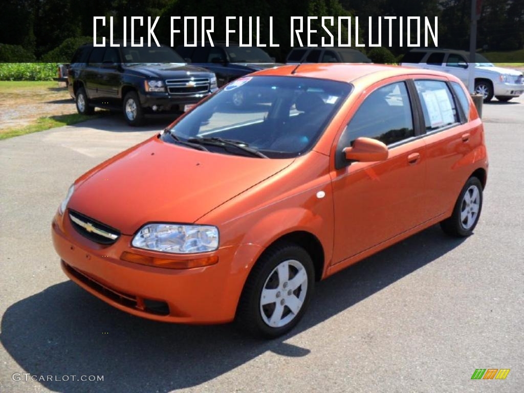 Chevrolet Aveo Hatchback 2006