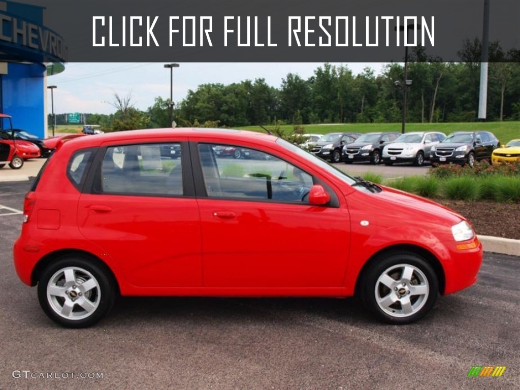 Chevrolet Aveo Hatchback 2006