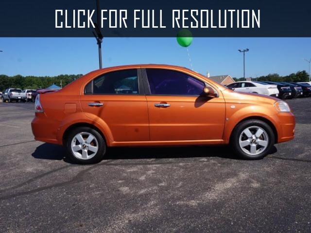 Chevrolet Aveo Orange