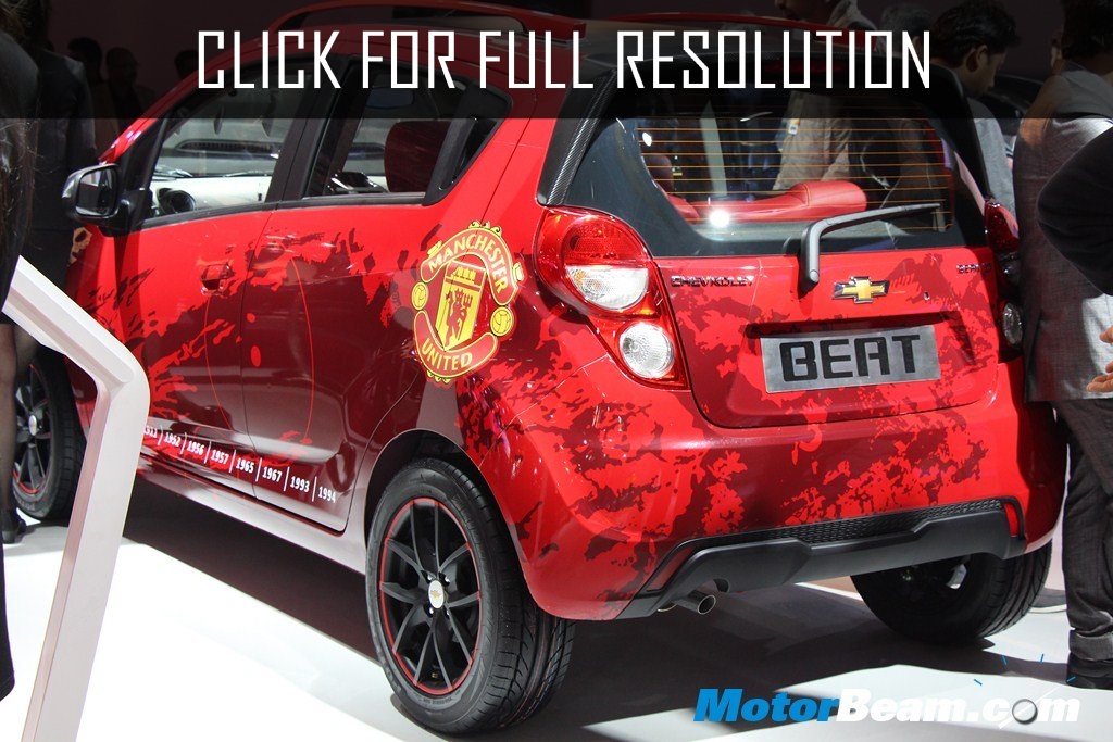 Chevrolet Beat Manchester United Edition