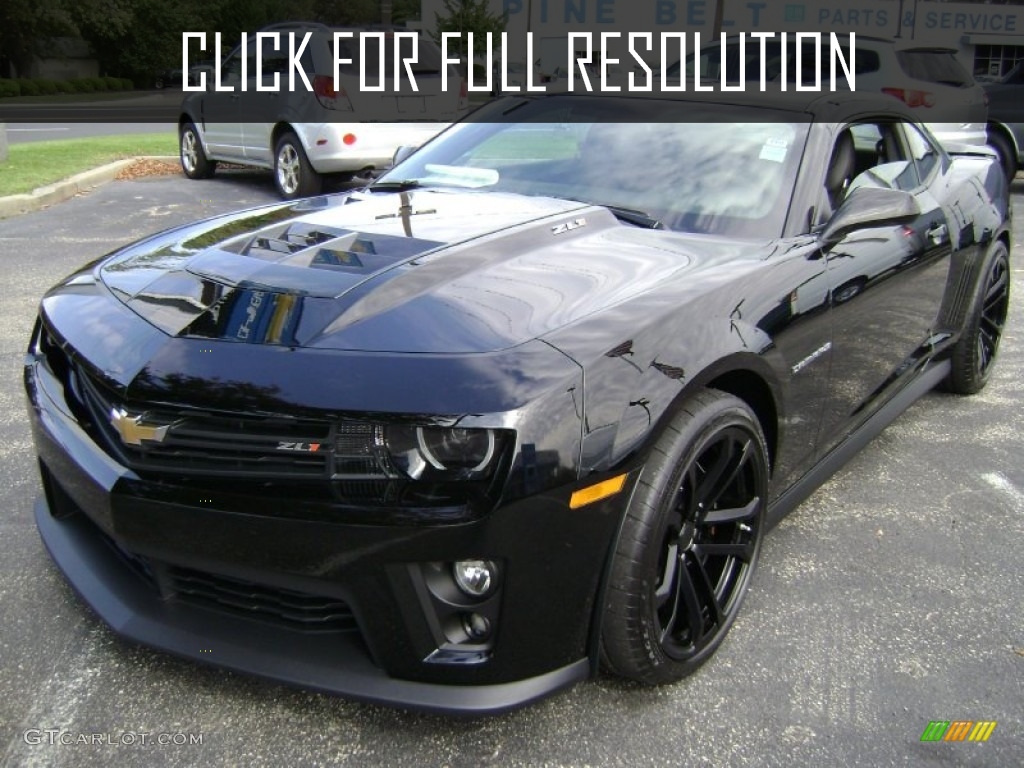 Chevrolet Camaro Zl1 Black