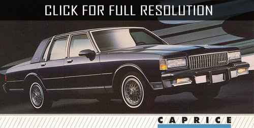 Chevrolet Caprice Classic Brougham 1989