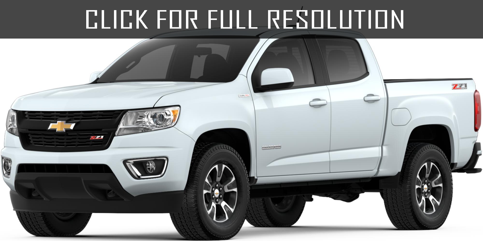 Chevrolet Colorado White amazing photo gallery, some information and