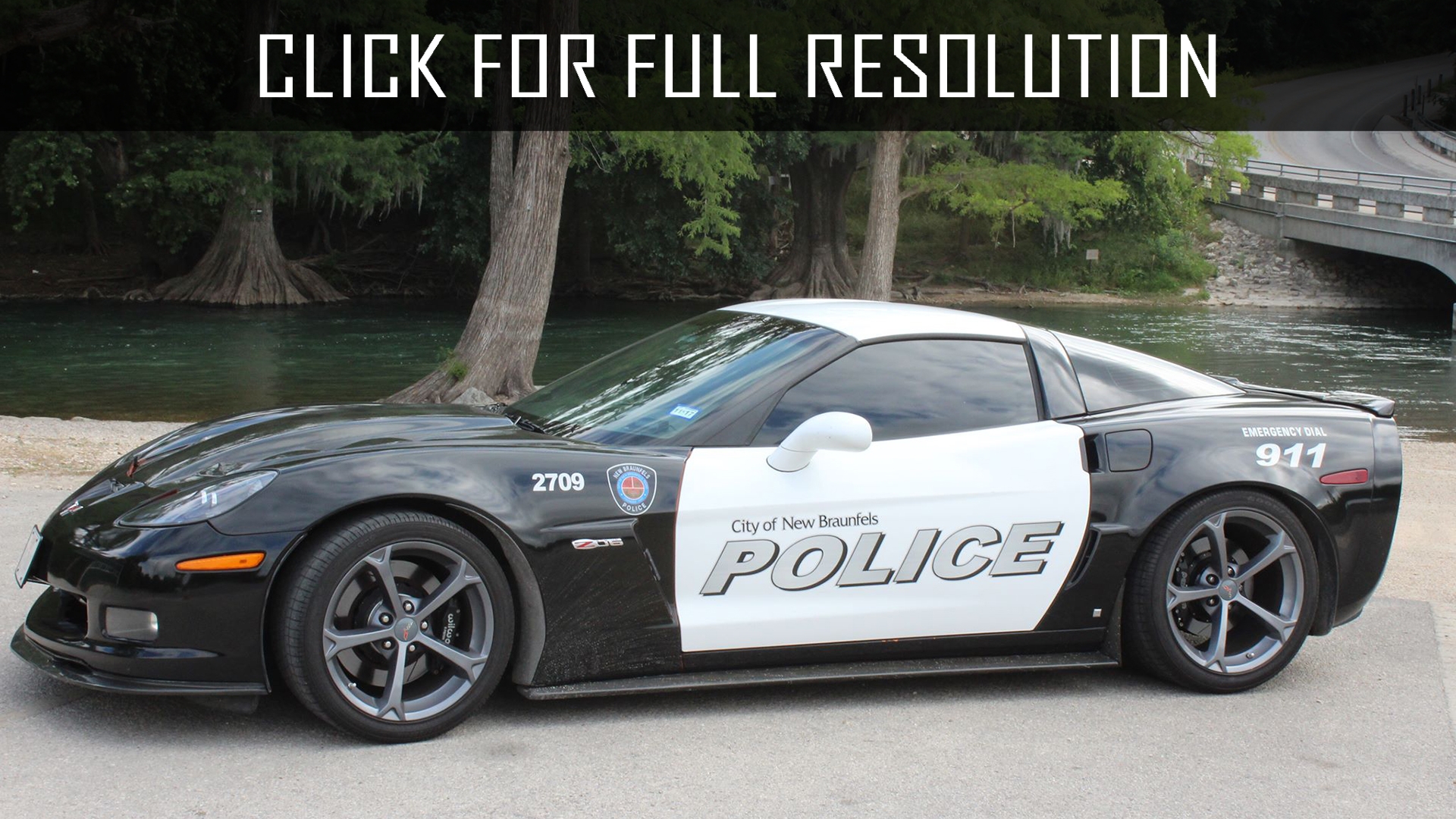 Chevrolet Corvette Police Car