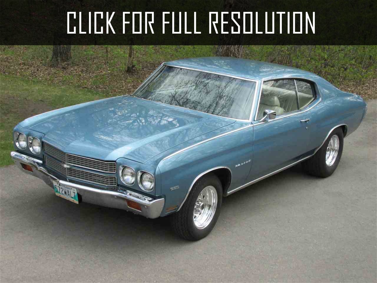 Chevrolet Malibu 1970