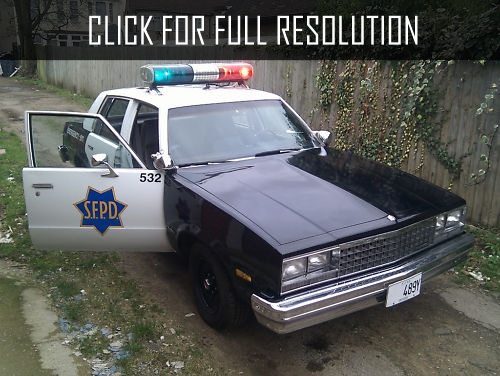 Chevrolet Malibu Police Car
