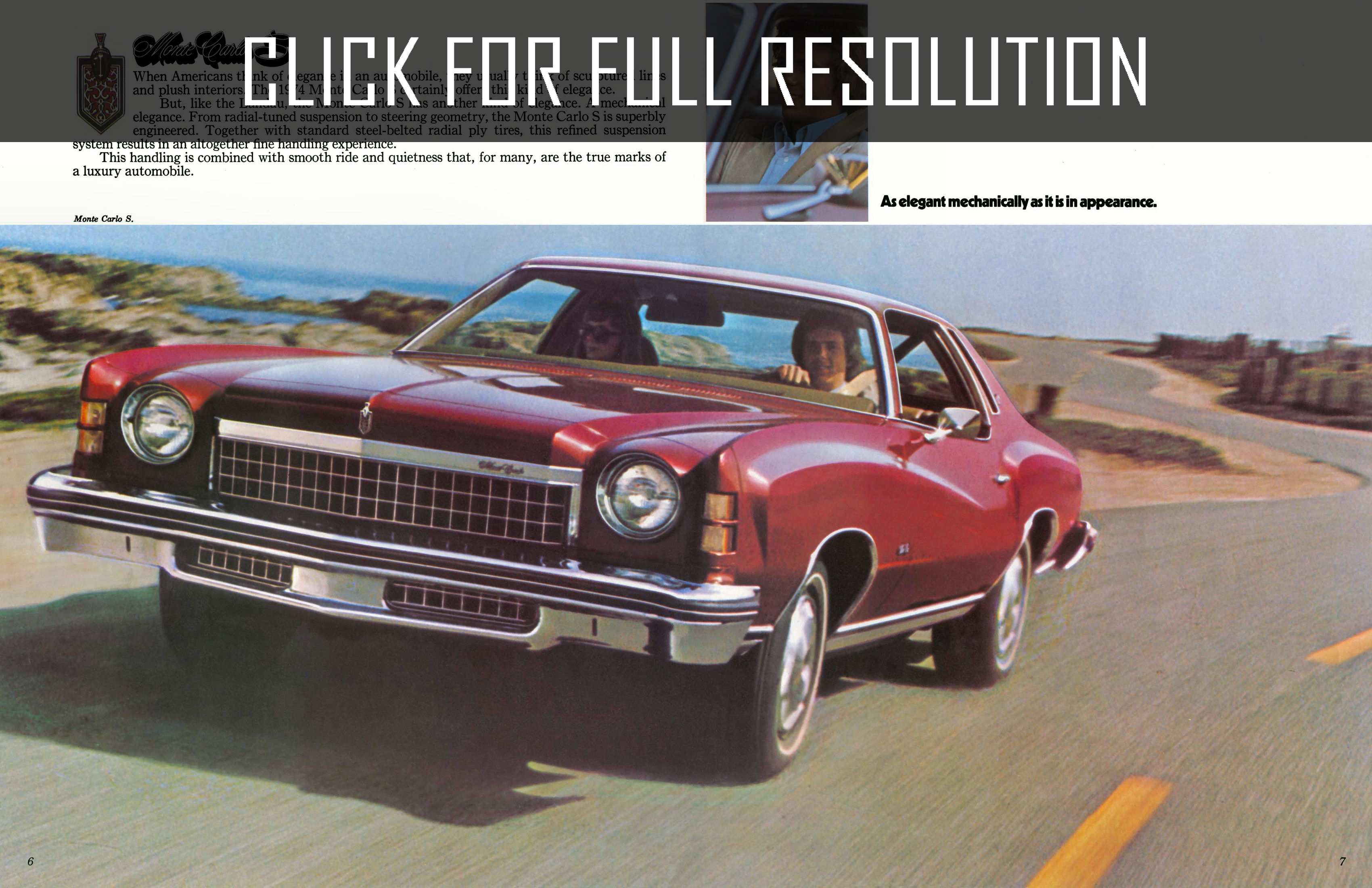 Chevrolet Monte Carlo 1974