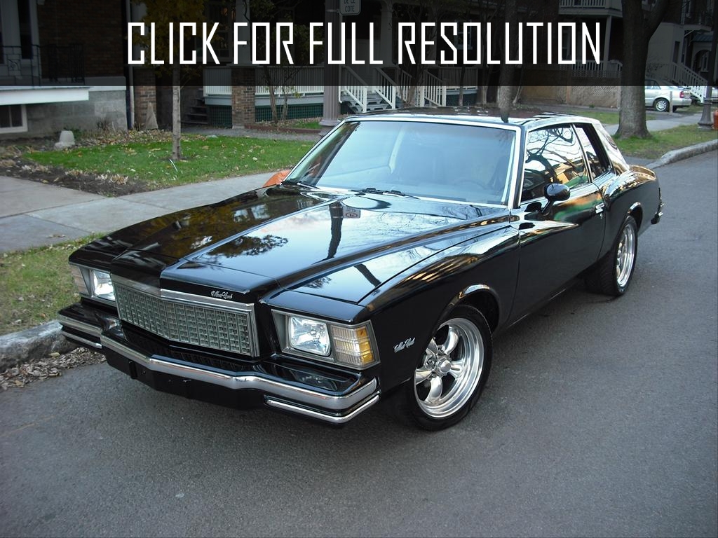 Chevrolet Monte Carlo 1979